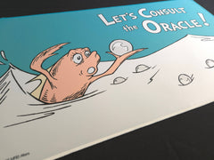 "Let's Consult the Oracle" Whimsical Playmat | Gamers Paradise