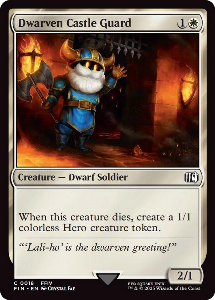 Dwarven Castle Guard [FINAL FANTASY] | Gamers Paradise