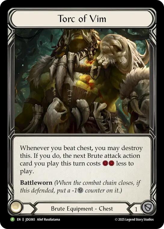 Torc of Vim [JDG065] (Promo)  Cold Foil | Gamers Paradise