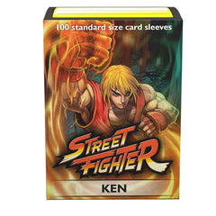 Dragon Shield: Standard 100ct Art Sleeves - Street Fighter (Ken) | Gamers Paradise