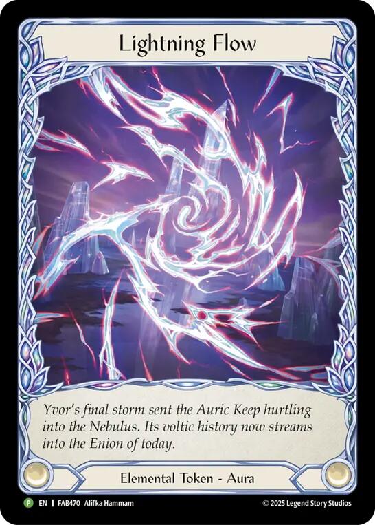 Lightning Flow [FAB470] (Promo)  Rainbow Foil | Gamers Paradise