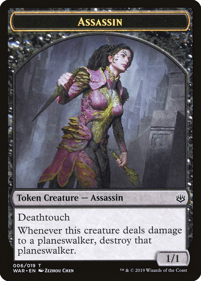 Assassin Token [War of the Spark Tokens] | Gamers Paradise