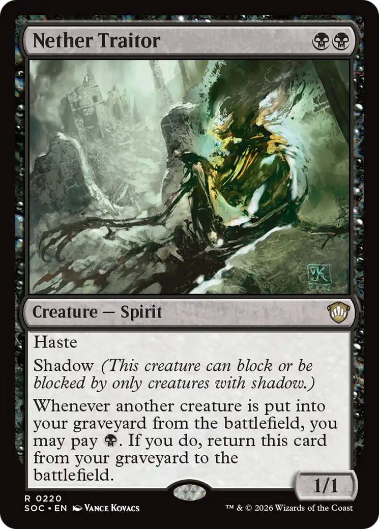 Nether Traitor [Secrets of Strixhaven Commander] | Gamers Paradise