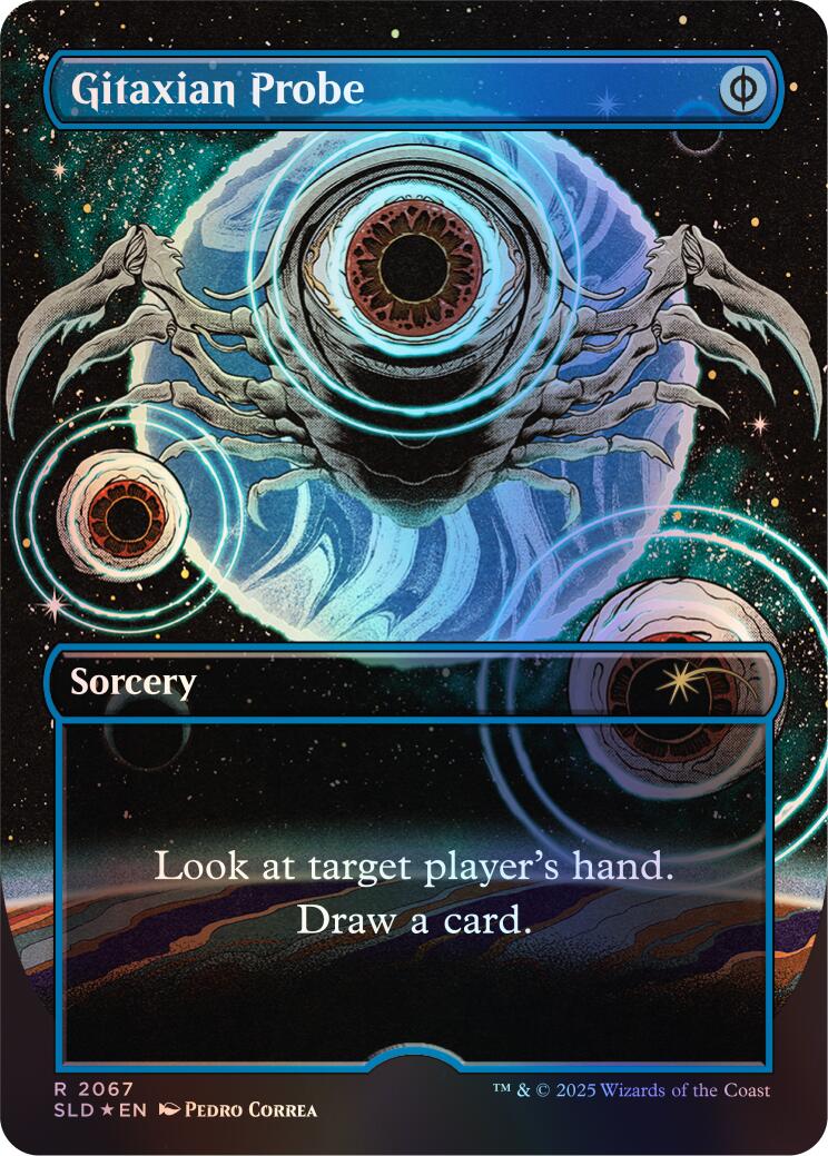 Gitaxian Probe (2067) (Rainbow Foil) [Secret Lair Drop Series] | Gamers Paradise