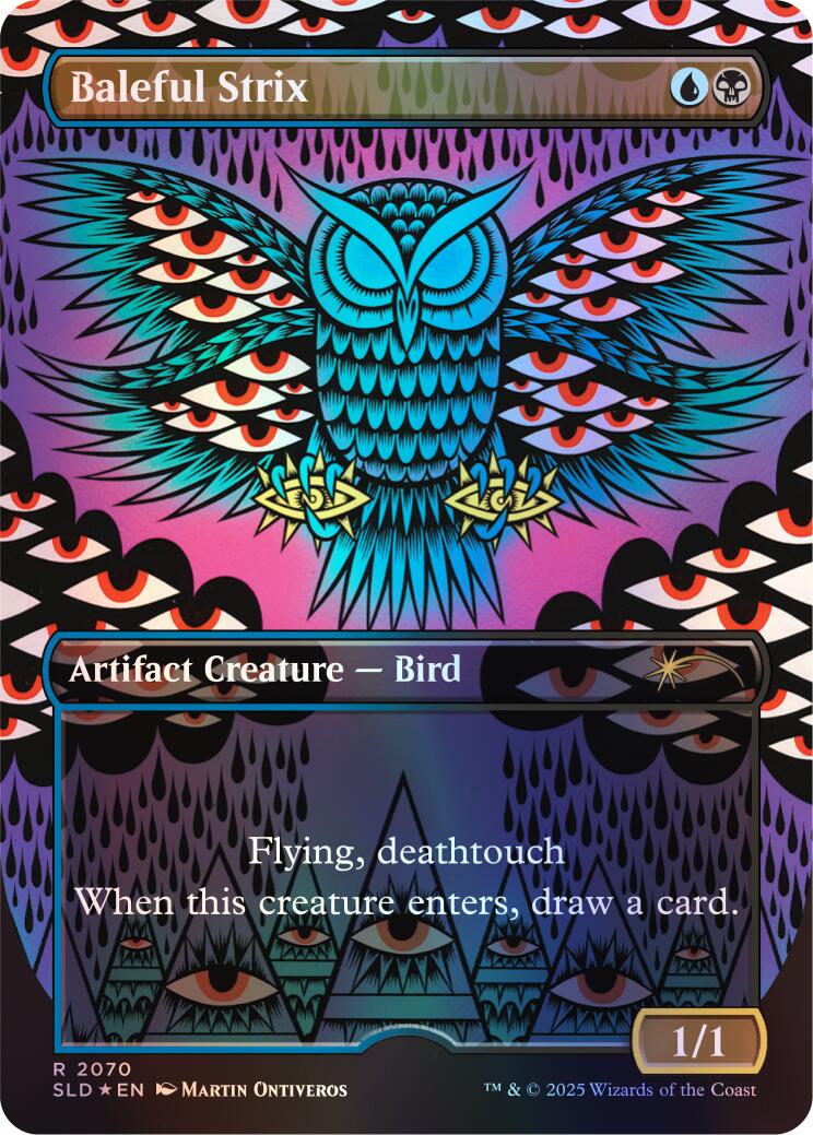 Baleful Strix (2070) (Rainbow Foil) [Secret Lair Drop Series] | Gamers Paradise
