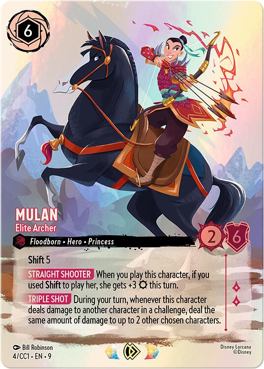 Mulan - Elite Archer (4) [Promo Cards] | Gamers Paradise