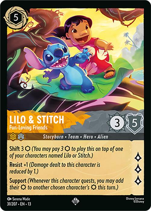 Lilo & Stitch - Fun-Loving Friends (31/204) [Attack of the Vine!] | Gamers Paradise