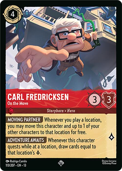 Carl Fredricksen - On the Move (113/204) [Attack of the Vine!] | Gamers Paradise