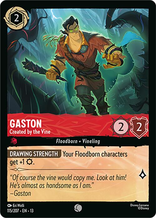 Gaston - Created by the Vine (115/204) [Attack of the Vine!] | Gamers Paradise