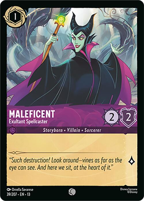 Maleficent - Exultant Spellcaster (39/204) [Attack of the Vine!] | Gamers Paradise