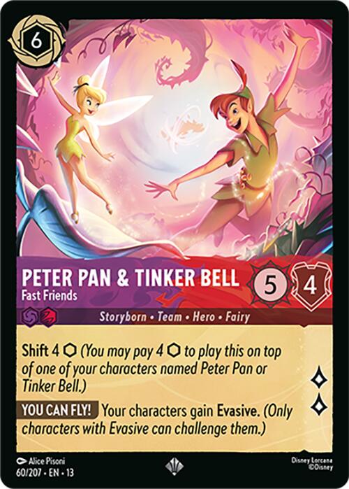 Peter Pan & Tinker Bell - Fast Friends (60/204) [Attack of the Vine!] | Gamers Paradise