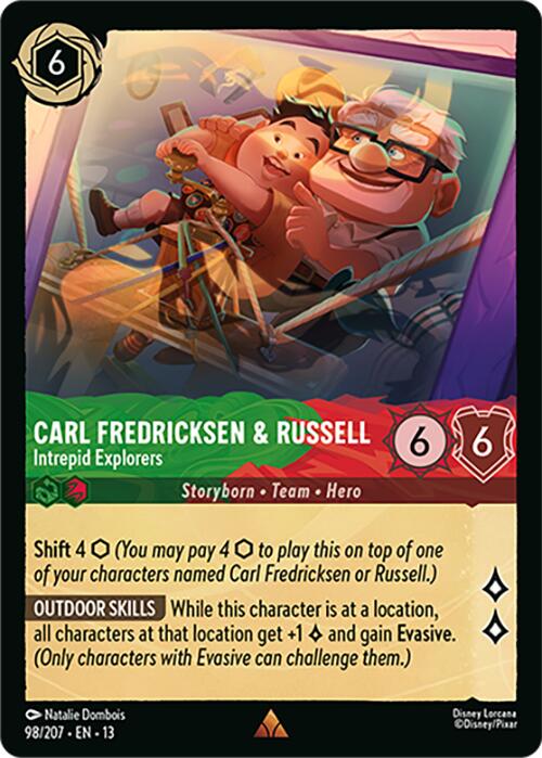 Carl Fredricksen & Russell - Intrepid Explorers (98/204) [Attack of the Vine!] | Gamers Paradise