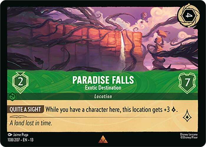 Paradise Falls - Exotic Destination (108/204) [Attack of the Vine!] | Gamers Paradise