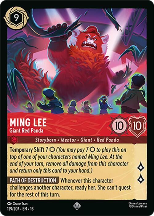 Ming Lee - Giant Red Panda (129/204) [Attack of the Vine!] | Gamers Paradise