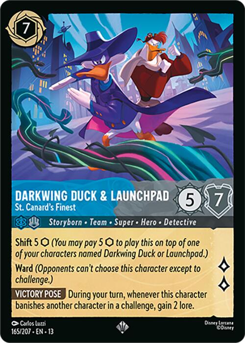 Darkwing Duck & Launchpad - St. Canard's Finest (165/204) [Attack of the Vine!] | Gamers Paradise