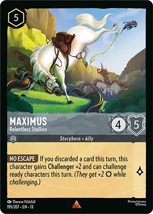 Maximus - Relentless Stallion (195/204) [Attack of the Vine!] | Gamers Paradise