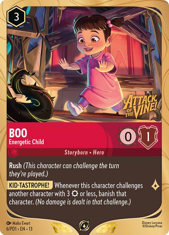 Boo - Energetic Child (6) [Promo Cards] | Gamers Paradise