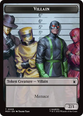 Villain // Robot Villain Double-Sided Token (009//020) [Marvel Super Heroes Tokens] | Gamers Paradise