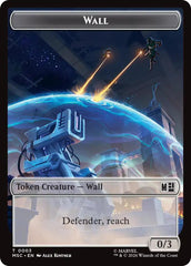 Wall // Council of Reeds Double-Sided Token [Marvel Super Heroes Commander Tokens] | Gamers Paradise