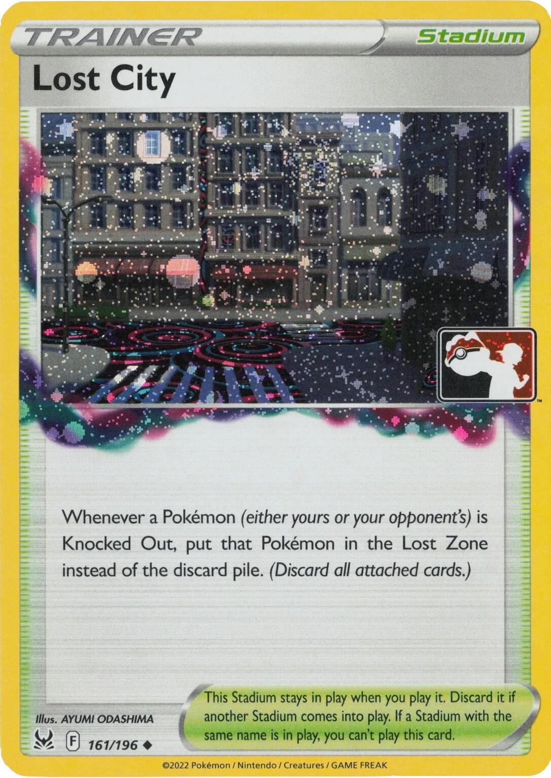 Lost City (161/196) (Cosmos Holo) [Prize Pack Series Four] | Gamers Paradise