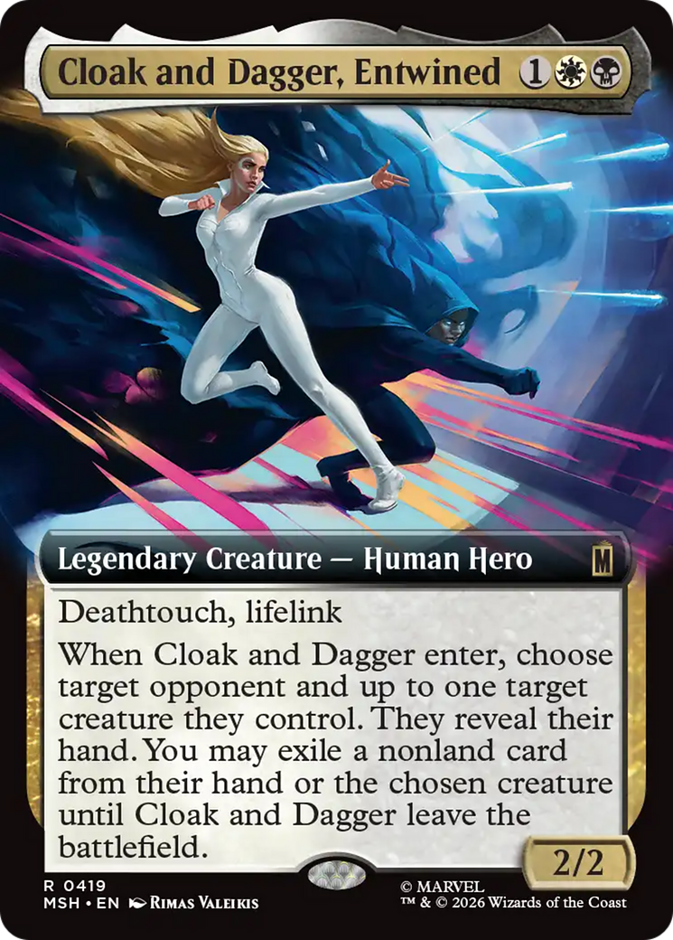 Cloak and Dagger, Entwined (Extended Art) [Marvel Super Heroes] | Gamers Paradise