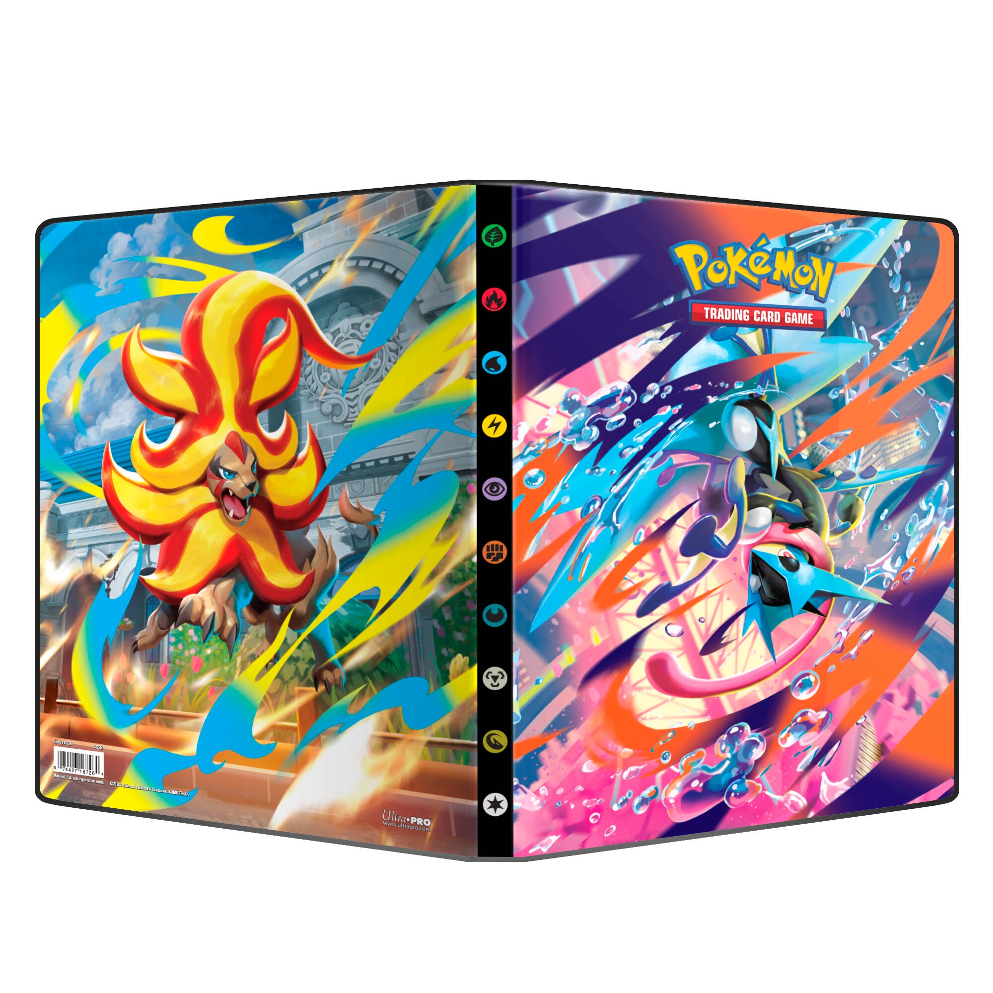 Ultra PRO: 9-Pocket Portfolio - Mega Evolution: Chaos Rising (Mega Greninja and Mega Pyroar) | Gamers Paradise