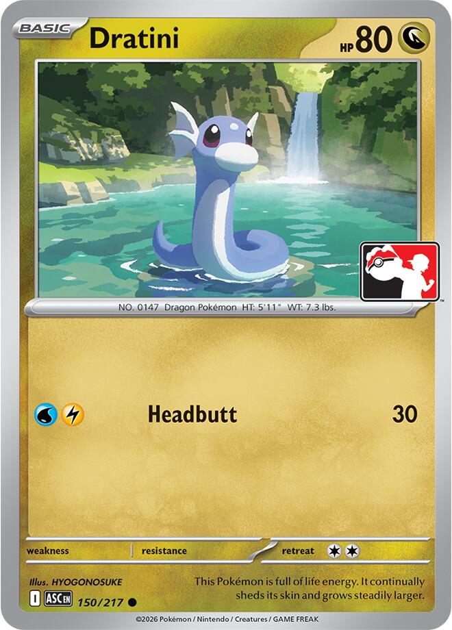 Dratini (150/217) [Prize Pack Series Nine] | Gamers Paradise
