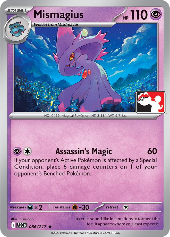 Mismagius (086/217) [Prize Pack Series Nine] | Gamers Paradise