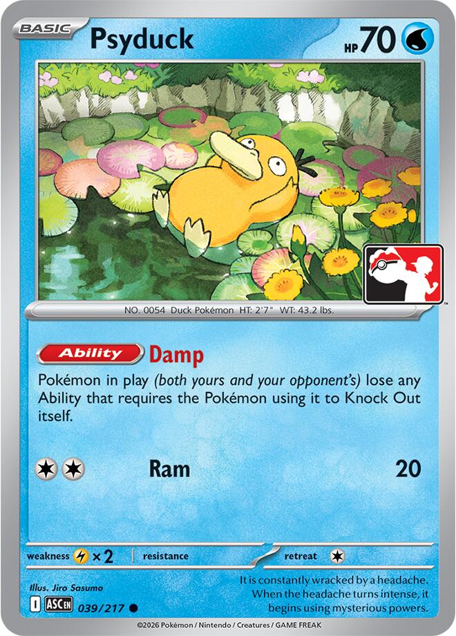 Psyduck (039/217) [Prize Pack Series Nine] | Gamers Paradise