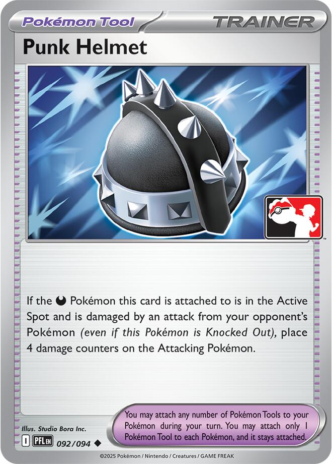 Punk Helmet (092/094) [Prize Pack Series Nine] | Gamers Paradise