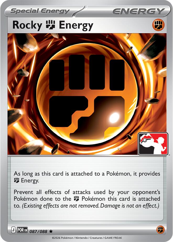 Rocky Fighting Energy (087/088) [Prize Pack Series Nine] | Gamers Paradise