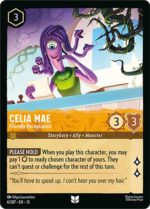 Celia Mae - Friendly Receptionist (6/207) [Attack of the Vine!] | Gamers Paradise