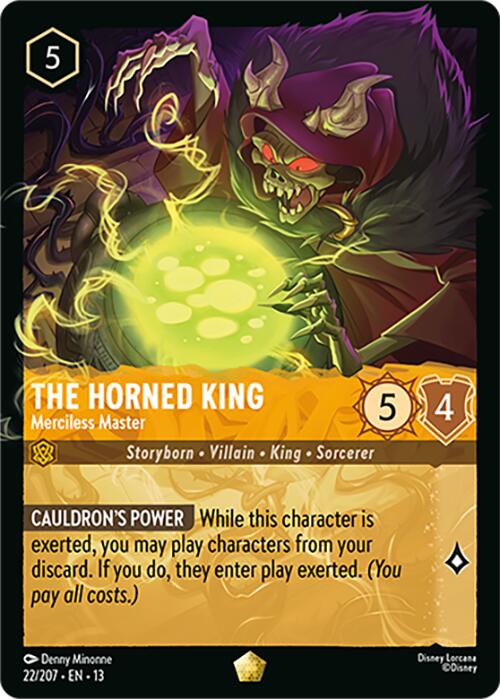 The Horned King - Merciless Master (22/207) [Attack of the Vine!] | Gamers Paradise