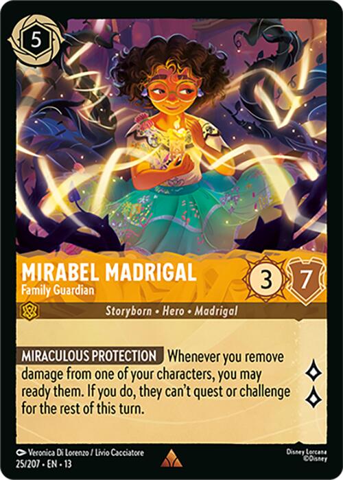 Mirabel Madrigal - Family Guardian (25/207) [Attack of the Vine!] | Gamers Paradise