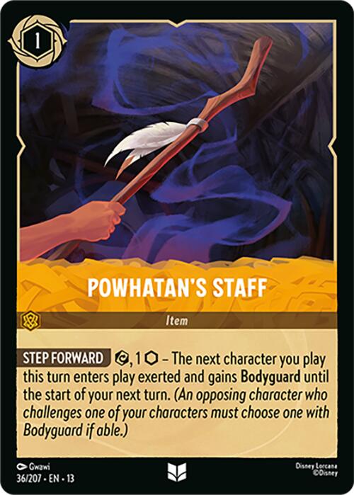 Powhatan's Staff (36/207) [Attack of the Vine!] | Gamers Paradise