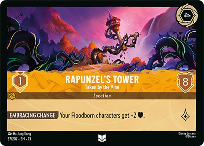 Rapunzel's Tower - Taken by the Vine (37/207) [Attack of the Vine!] | Gamers Paradise