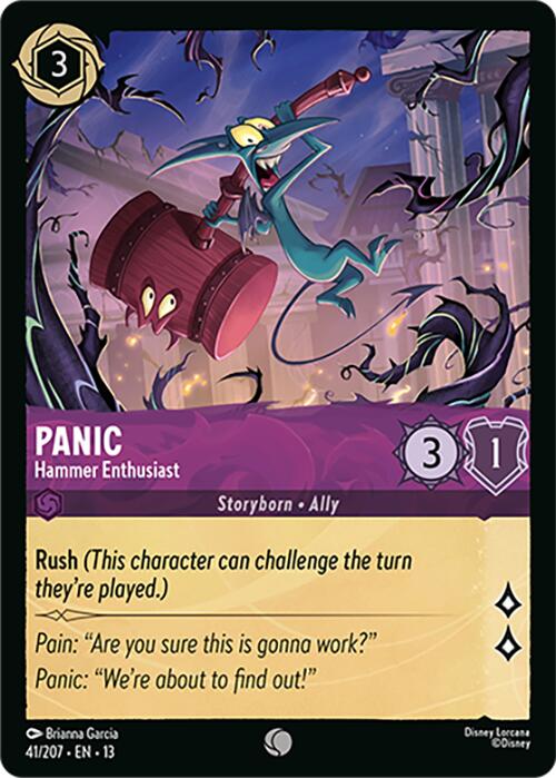Panic - Hammer Enthusiast (41/207) [Attack of the Vine!] | Gamers Paradise