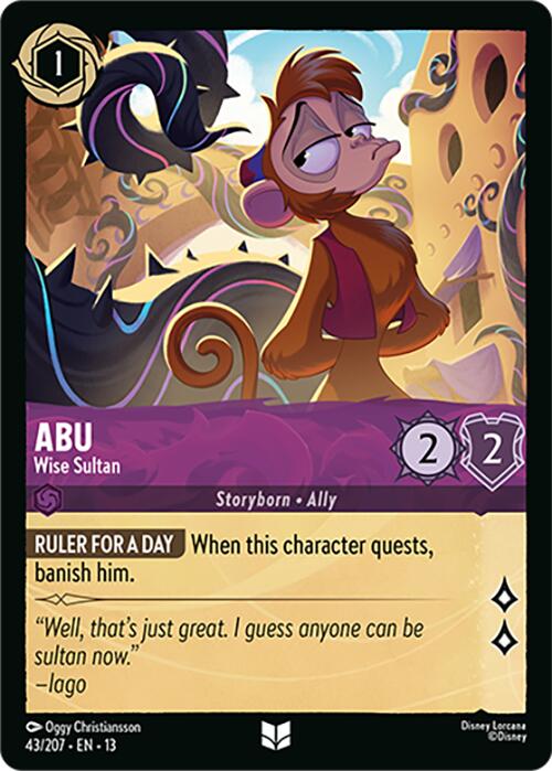 Abu - Wise Sultan (43/207) [Attack of the Vine!] | Gamers Paradise