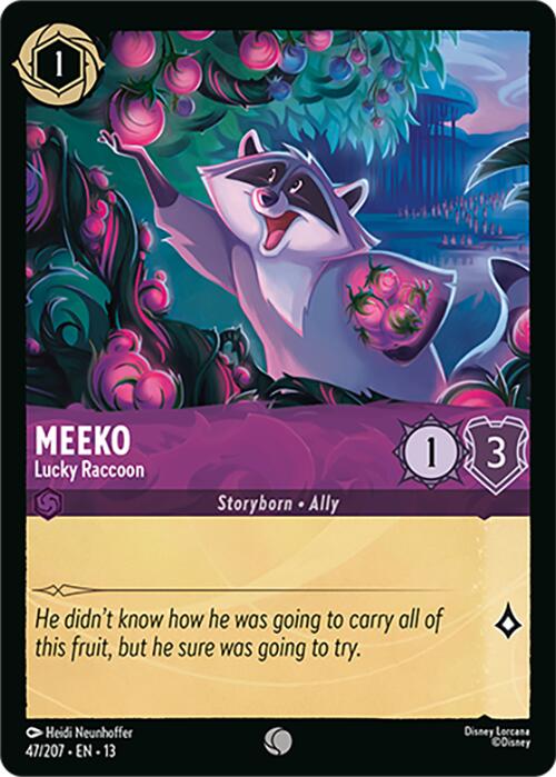 Meeko - Lucky Raccoon (47/207) [Attack of the Vine!] | Gamers Paradise