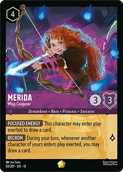 Merida - Wisp Conjurer (50/207) [Attack of the Vine!] | Gamers Paradise