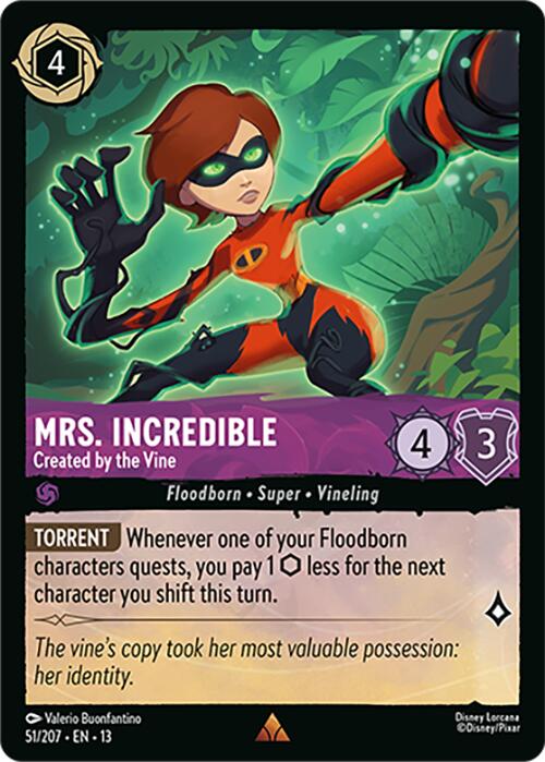 Mrs. Incredible - Created by the Vine (51/207) [Attack of the Vine!] | Gamers Paradise
