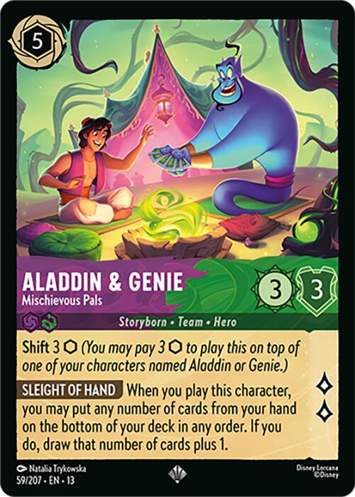 Aladdin & Genie - Mischievous Pals (59/207) [Attack of the Vine!] | Gamers Paradise