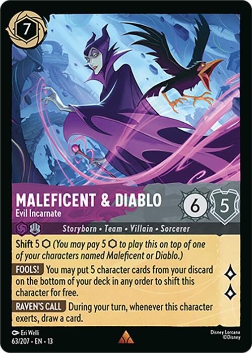 Maleficent & Diablo - Evil Incarnate (63/207) [Attack of the Vine!] | Gamers Paradise