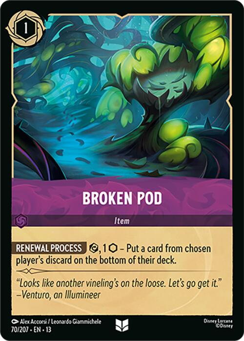 Broken Pod (70/207) [Attack of the Vine!] | Gamers Paradise