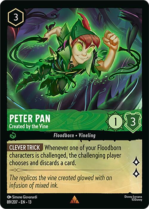 Peter Pan - Created by the Vine (89/207) [Attack of the Vine!] | Gamers Paradise