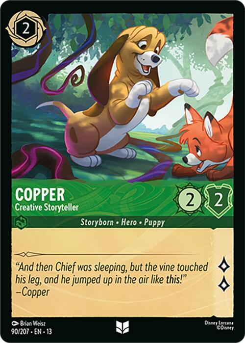 Copper - Creative Storyteller (90/207) [Attack of the Vine!] | Gamers Paradise