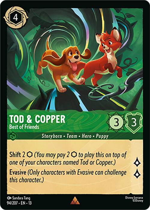 Tod & Copper - Best of Friends (94/207) [Attack of the Vine!] | Gamers Paradise