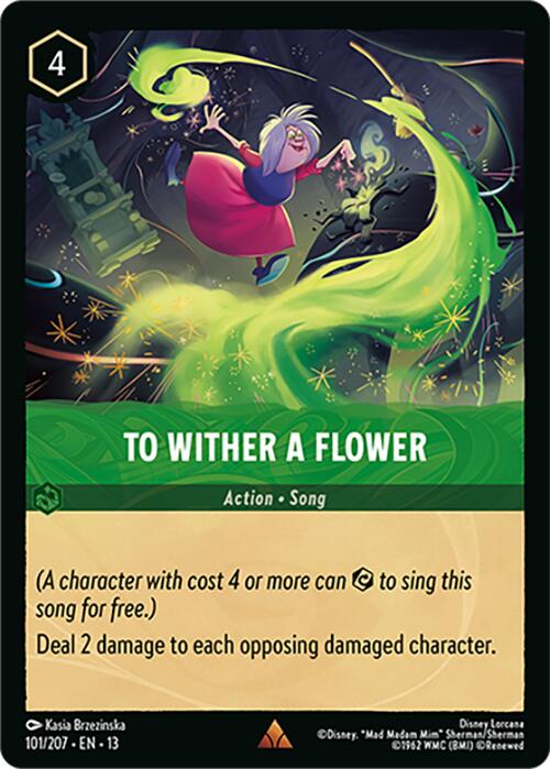 To Wither a Flower (101/207) [Attack of the Vine!] | Gamers Paradise
