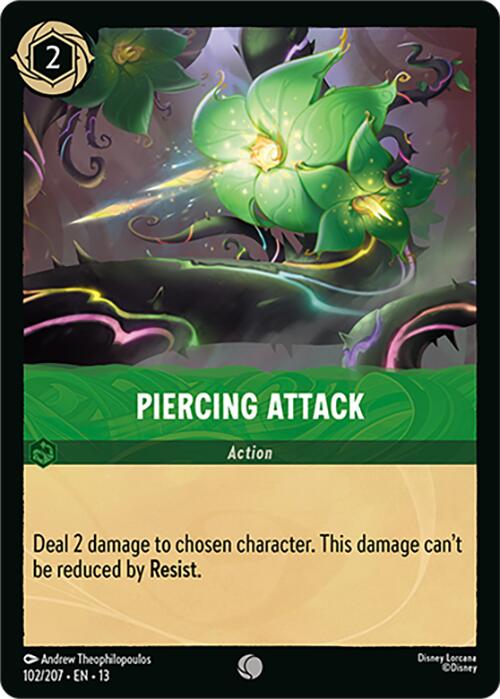 Piercing Attack (102/207) [Attack of the Vine!] | Gamers Paradise