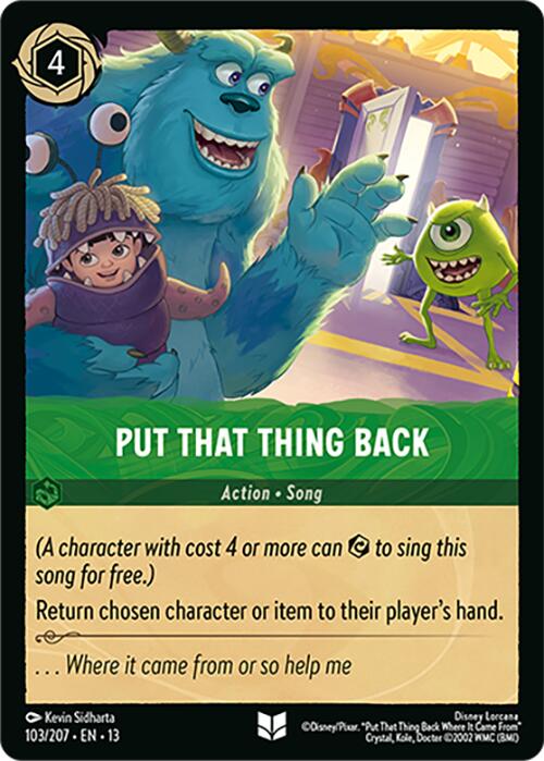 Put That Thing Back (103/207) [Attack of the Vine!] | Gamers Paradise